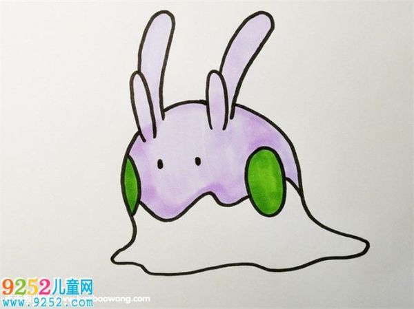 黏黏宝简笔画步骤精灵宝可梦简笔画黏黏宝简笔画教程