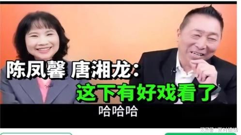 陈凤馨 唐湘龙：这下有好戏看了！