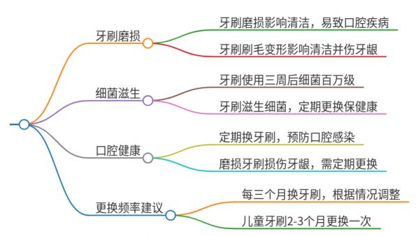 定期更换牙刷的重要性