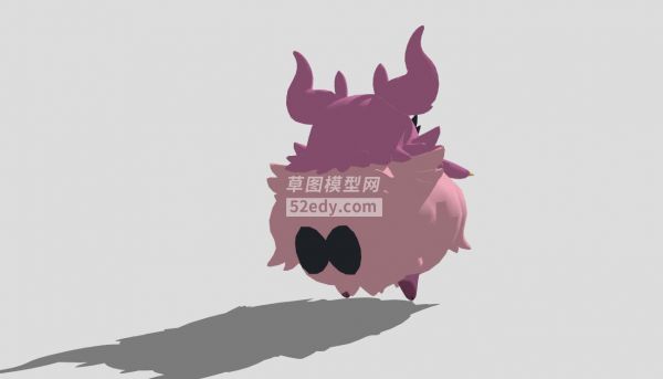 宠物小精灵卡通SU模型(猫头鹰)模型QQ浏览器截图20190423161256(1)