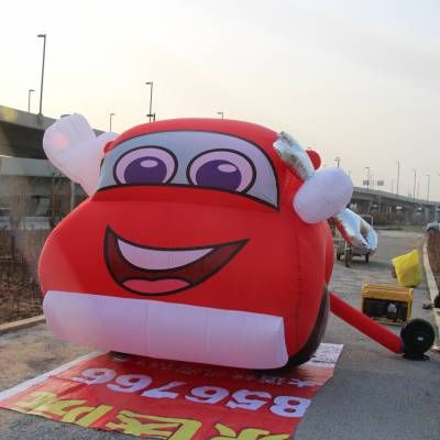 气模批发厂家定制充气汽车仿真造型_广告仿真模型