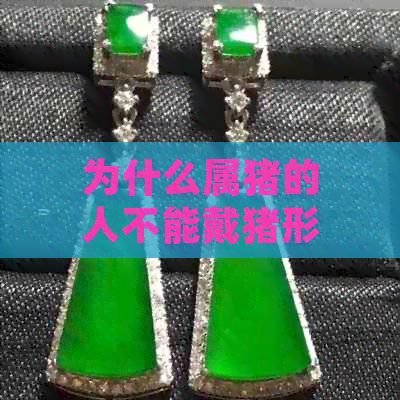 为什么属猪的人不能戴猪形首饰：原因、文化和风水解释