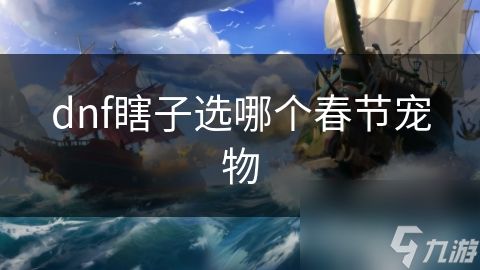dnf瞎子选哪个春节宠物