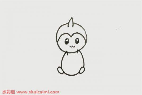 神奇宝贝怎么画神奇宝贝简笔画步骤