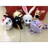 新品外贸 宠物的秘密生活毛绒玩具 电影同款爱宠大机密毛绒公仔