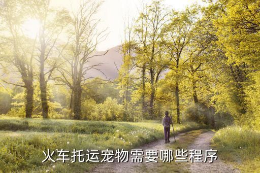 火车托运宠物需要哪些程序