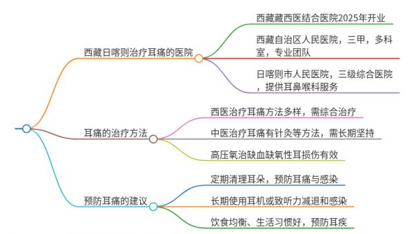 2025年西藏日喀则治疗耳痛的医院有哪些