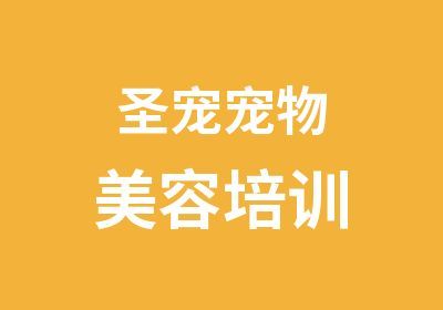 圣宠宠物美容培训