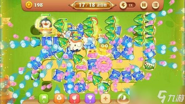 保卫萝卜3游乐场大作战第三十三关过关攻略