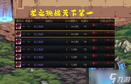 DNF2023年称号宠物排行榜一览