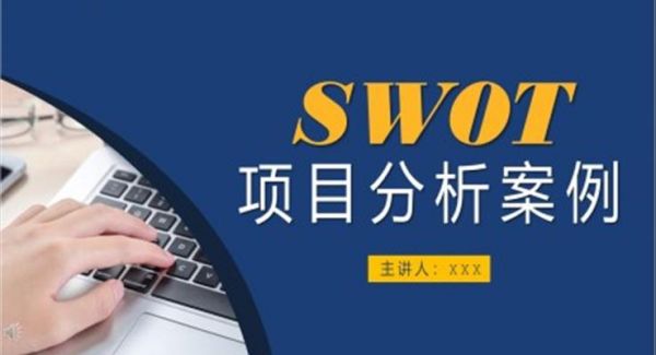SWOT项目分析案例PPT