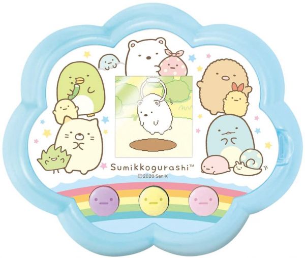 takaratomy角落生物电子宠物机便携彩屏小型掌上游戏机儿童玩具