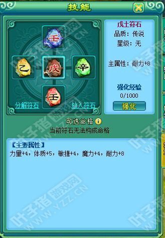 人物符石系统
