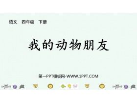 《我的动物朋友》PPT优秀课件