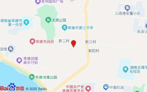常德宠物医院位置示意图