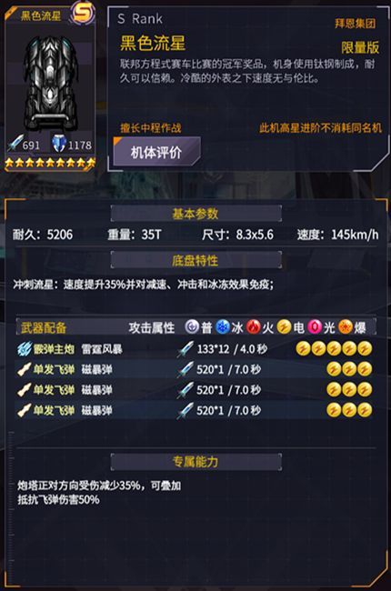 机动战队魔改图鉴大全 所有魔改机体属性图片10