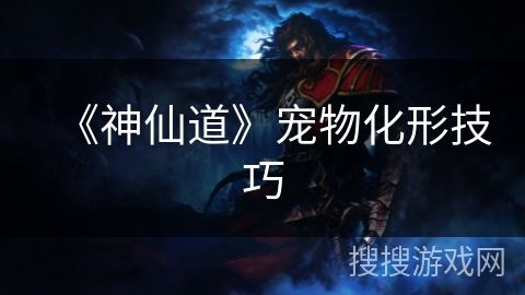 《神仙道》宠物化形技巧