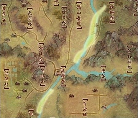 剑网3果子狸洛道刷新点