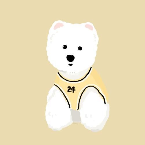 郁弟西高地|我是一只卡通狗狗98_卡通_狗狗_素材