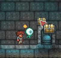 Suspicious Looking Eye light pet (demo)