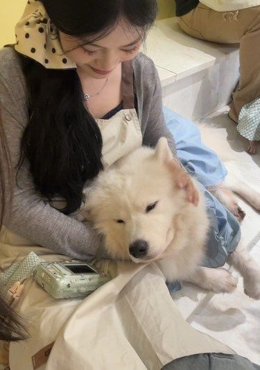 和毛小孩的快乐时光