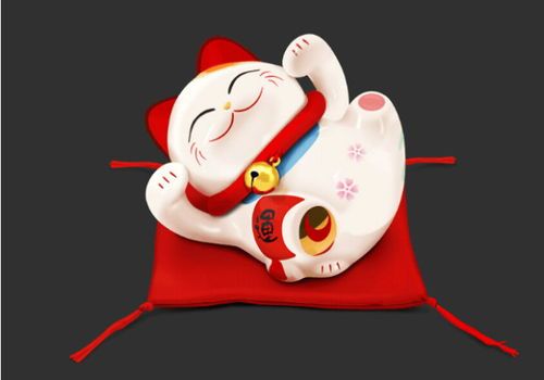 “招财猫宠物，财运滚滚来”
