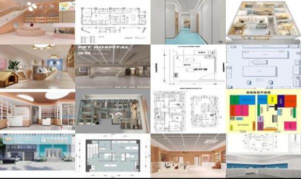 200平方宠物医院设计图