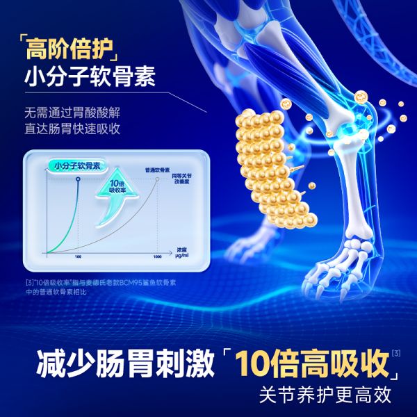 【rjm8.nlx8.com狗狗用品09】银狐犬拉稀怎么办最有效的方法吃什么药：麦德氏小分子鲨鱼软骨素狗狗专用泰迪金毛宠物关节补钙UC-2骨胶原5313