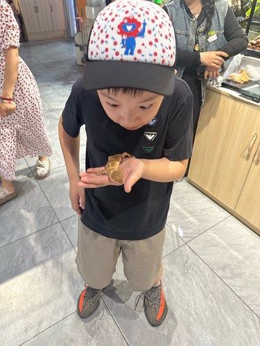 带侄子去爬行馆，我成了玩的更嗨的显眼包[笑哭]
