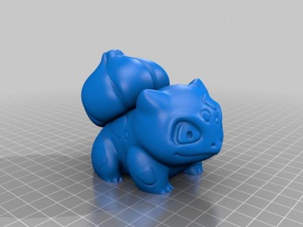 Pokemon GO 任天堂 口袋妖怪 宠物小精灵 神奇宝贝妙蛙种子3D打印模型
