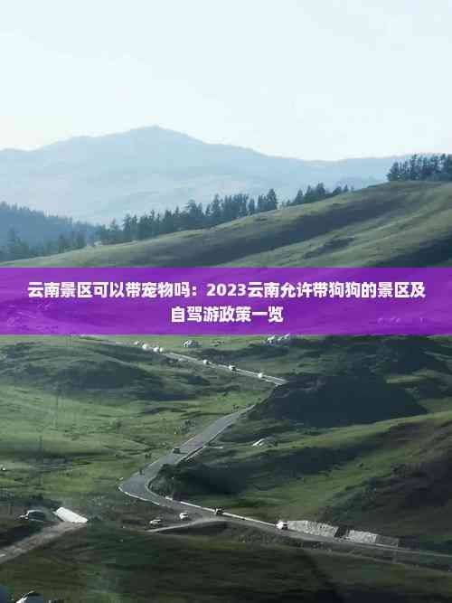 云南景区可以带宠物吗：2023云南允许带狗狗的景区及自驾游政策一览