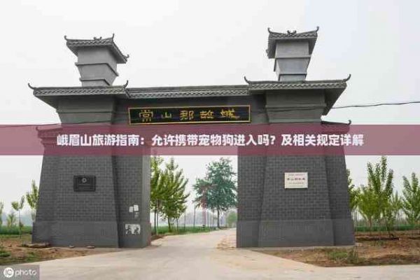 峨眉山旅游指南：允许携带宠物狗进入吗？及相关规定详解