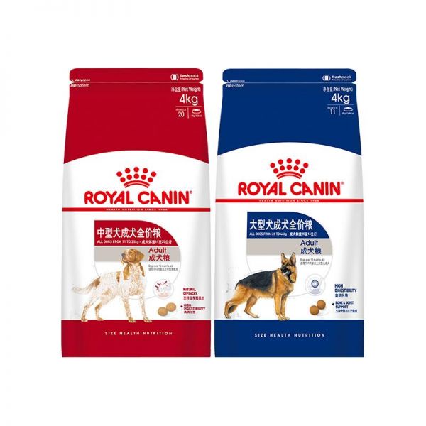 【rjm8.com狗狗用品38】短毛小型宠物狗品种大全:皇家狗粮成犬中型犬大型犬狗粮通用型狗粮正品5010