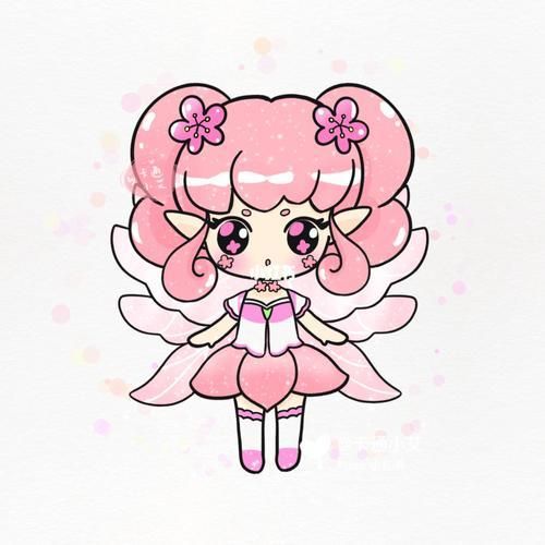 精灵头像简笔画