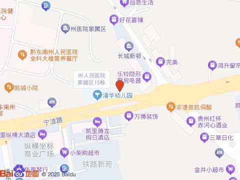 凯里宠物店位置示意图