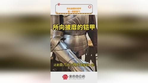 所向披靡的铠甲，看一眼都霸气