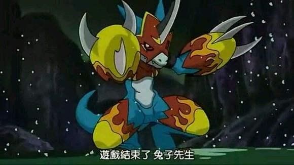 数码宝贝：前两部中，最帅的那几只数码宝贝，最后一个是童年最爱