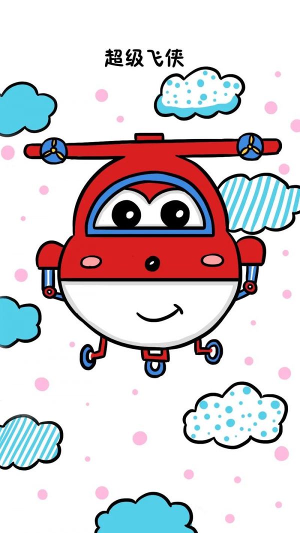 超级飞侠简笔画教程简笔画一起学画画简笔画教程抖音