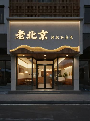 老北京菜馆门头大赏！每款都想冲进去干饭～