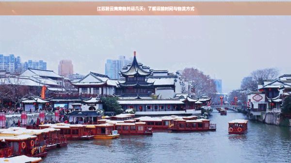 江苏到云南宠物托运几天：了解运输时间与物流方式