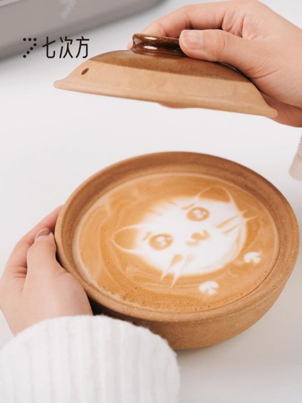 猫咪咖啡|超可爱的咖啡雕花 内附视频详解的做法