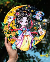 《月亮上的美丽传说》中秋节日传统文化故事传说人物动漫画【自动发货:下单后,点击手机短信中收到的链接,即可获取文件下载的链接;如有任何问题,可添加客服微信hm33268获得帮助】
