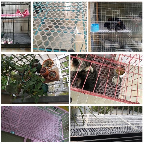 【rjm8.com狗狗用品30】宠物狗的常见病的预防和治疗：宠物脚垫网格垫子狗笼垫板预防脚皮炎兔笼猫笼鸡鸭笼子脚垫加厚款3304