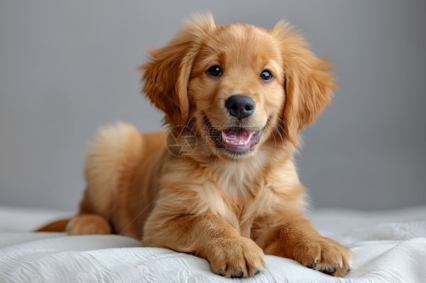 毛茸茸的宠物小狗图片