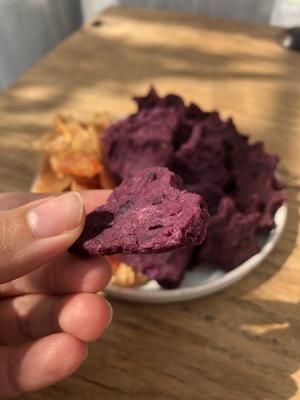 天然宠物大力丸&紫薯饼干的做法 步骤4