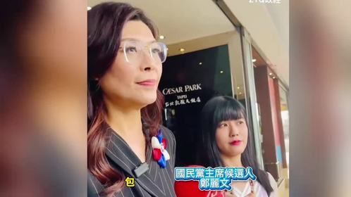 郑丽文当选国民党主席，郑丽文成国民党第二位女性党主席