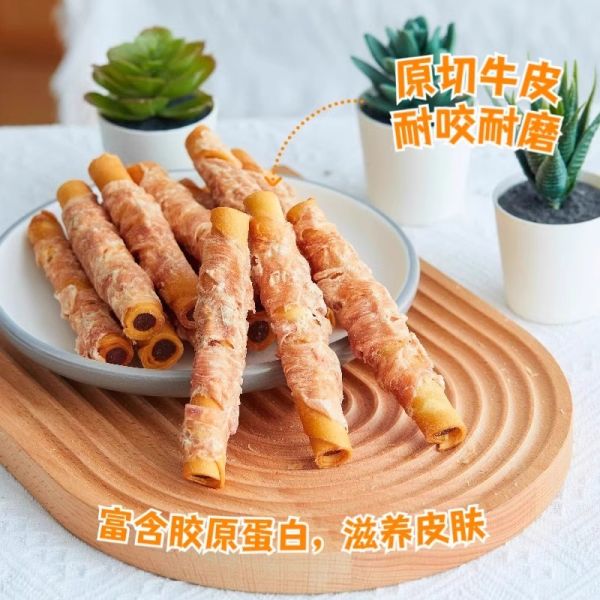 【rjm8.com狗狗用品46】宠物狗常见疾病排名:宠物狗狗磨牙棒零食鸡肉鸭肉缠牛皮清热去火洁磨牙齿补营养食品钙3681