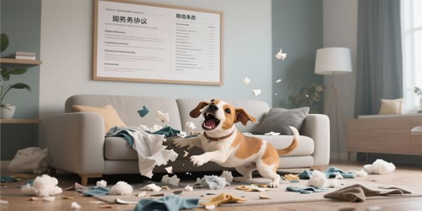 宠物破坏家具赔偿纠纷：如何通过服务协议规避风险？