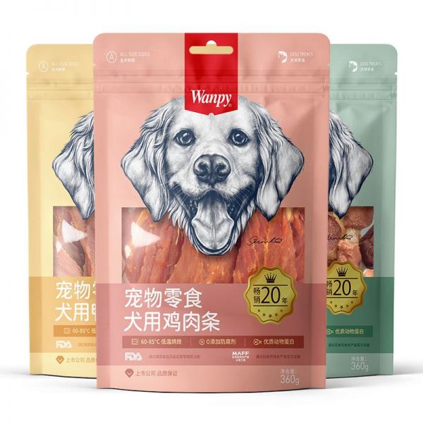 【rjm8.com狗狗用品10】宠物小型犬养什么好:顽皮狗狗零食宠物小型犬鸡肉干磨牙棒幼犬鸭肉干鸡胸肉小狗零食1660