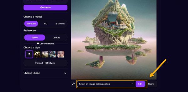Modification du résultat